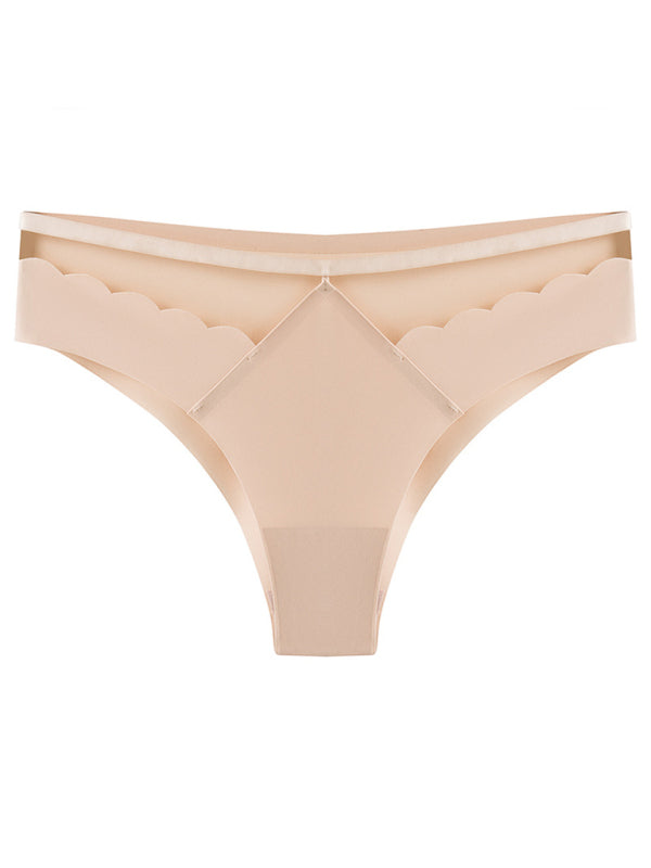 Women's low waist sexy seamless underwear panties